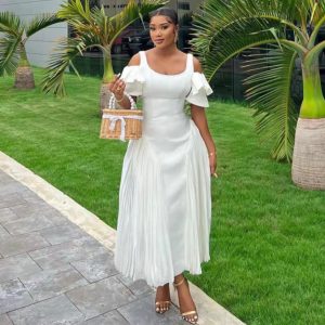 Sakira Pearl Designed Wedding/Party Dress
